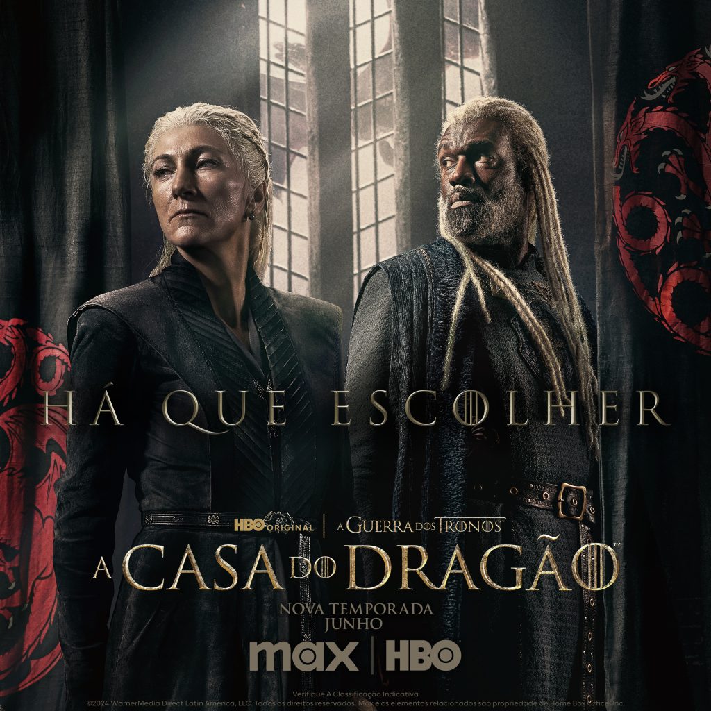 HOTD_S2_CA_KA_1X1_4K_RHAENYSCORLYS_PRELAUCH_BRA-1024x1024 Novos pôsteres revelam personagens 'A Casa do Dragão'