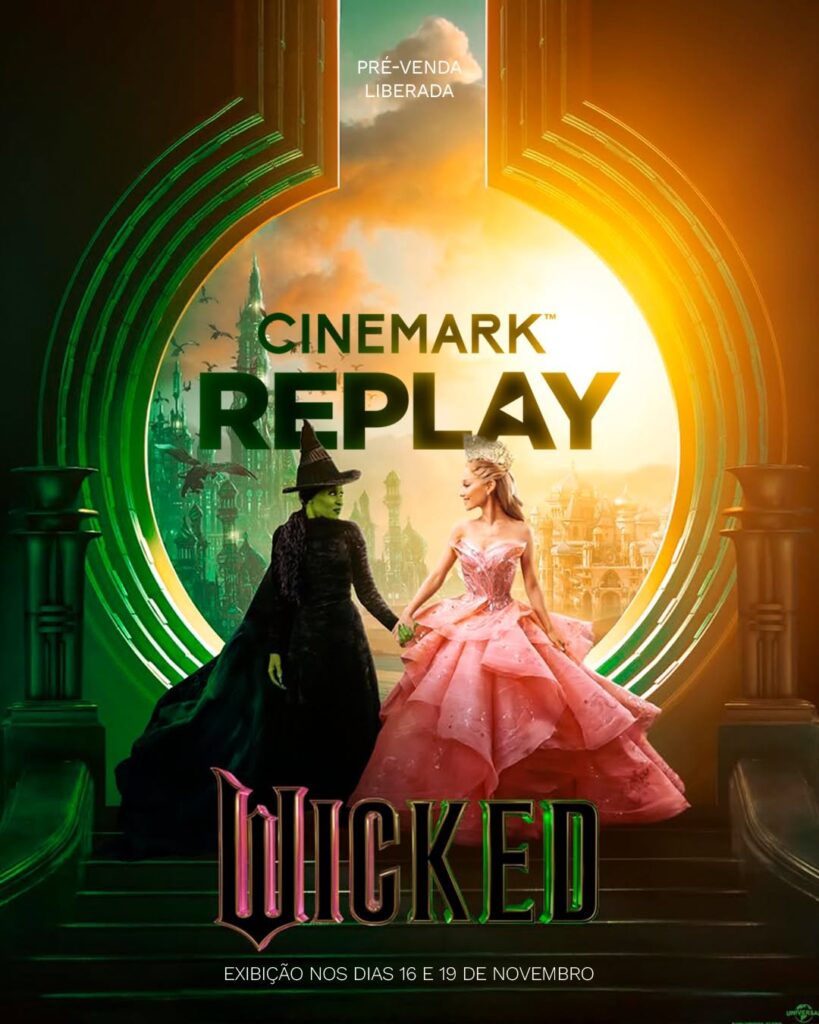 Cinemark-Replay-Wicked-819x1024 Semana das Bruxas traz “Wicked” e “Harry Potter” de volta aos cinemas