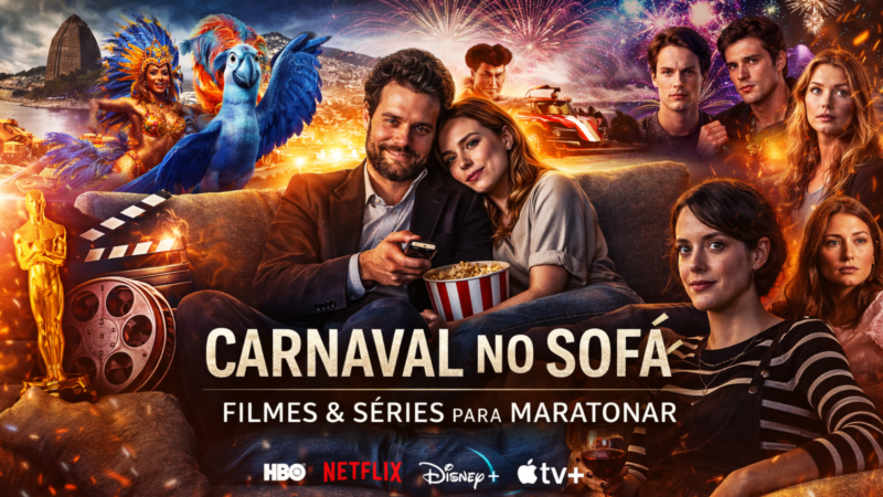 Filmes e séries para o Carnaval no sofá em 2026