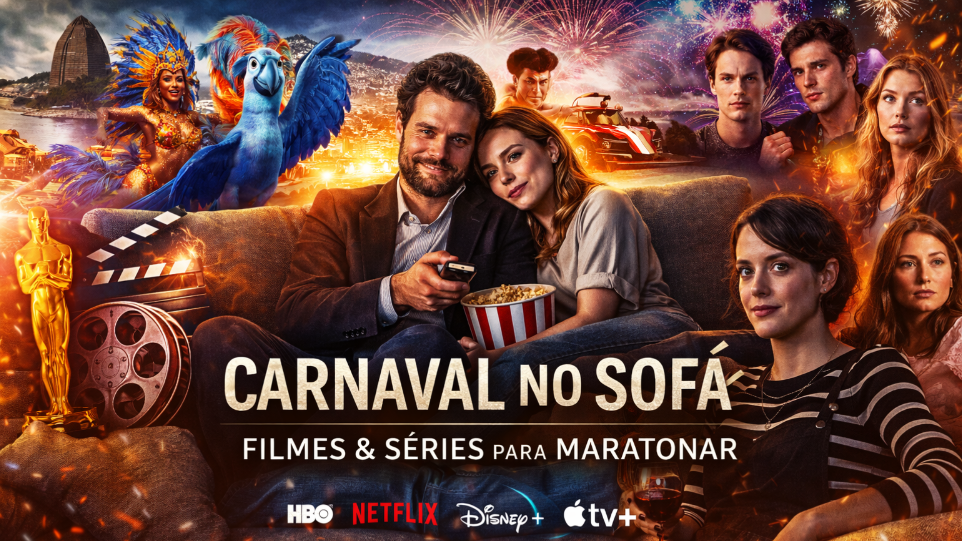 Filmes e séries para o Carnaval no sofá em 2026