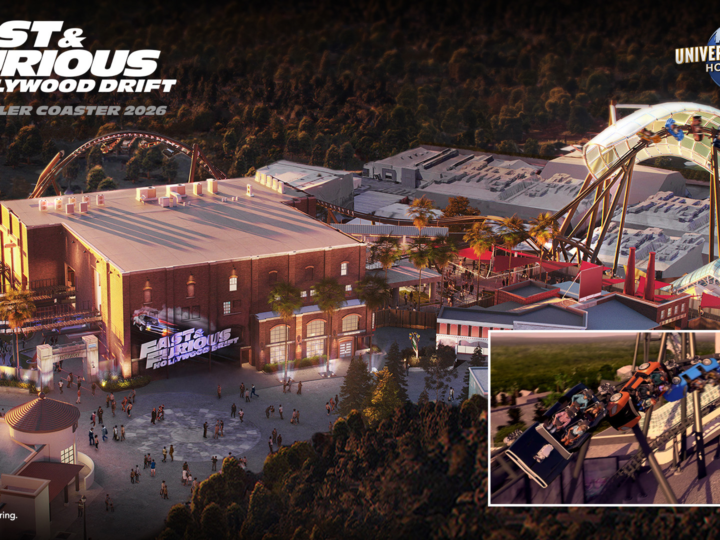 montanha-russa de Velozes e Furiosos