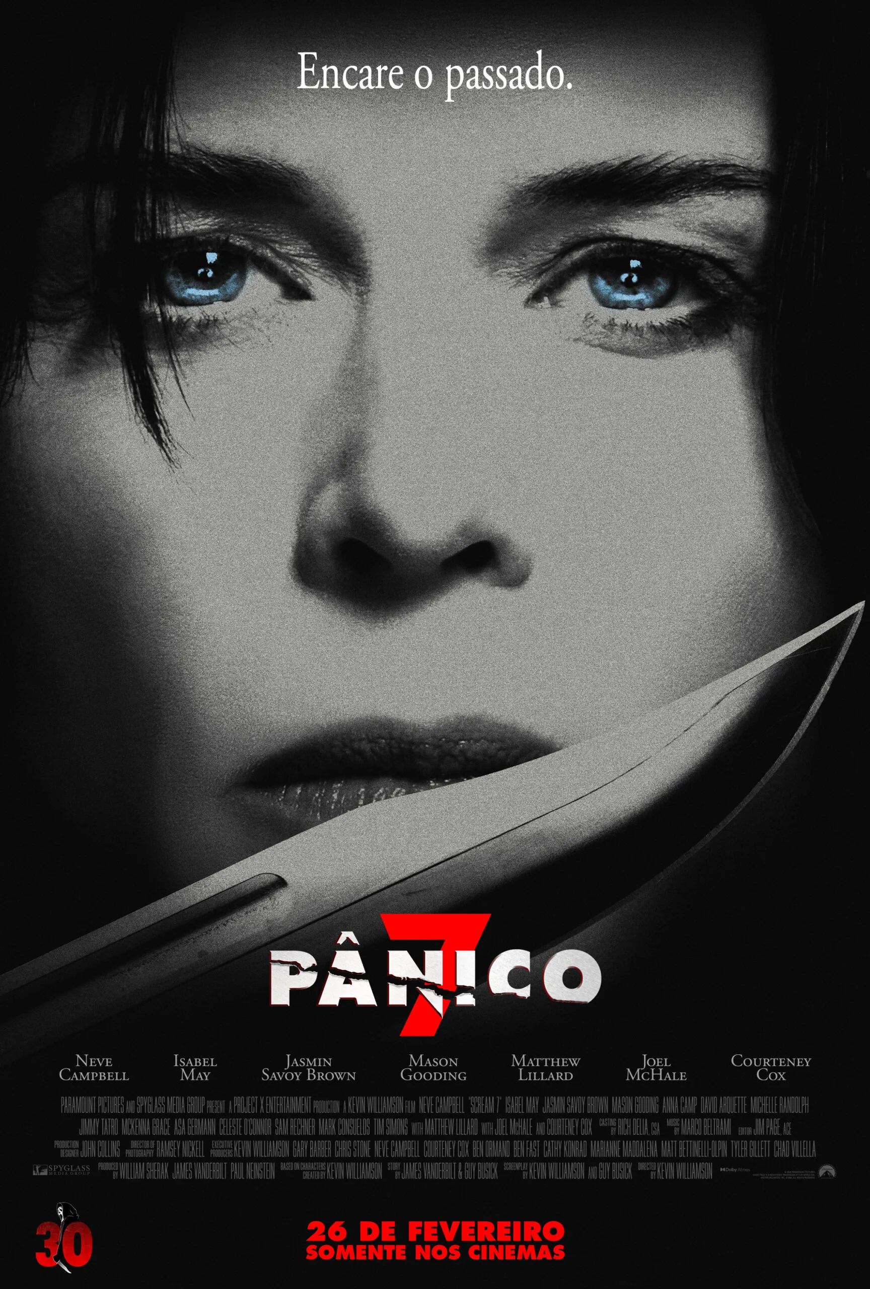 S7_INTL_2025x3000_Online_CollectorsPoster_FanEventFace_OV-scaled Pânico 7 marca o retorno de Sidney Prescott e leva a franquia a um novo limite
