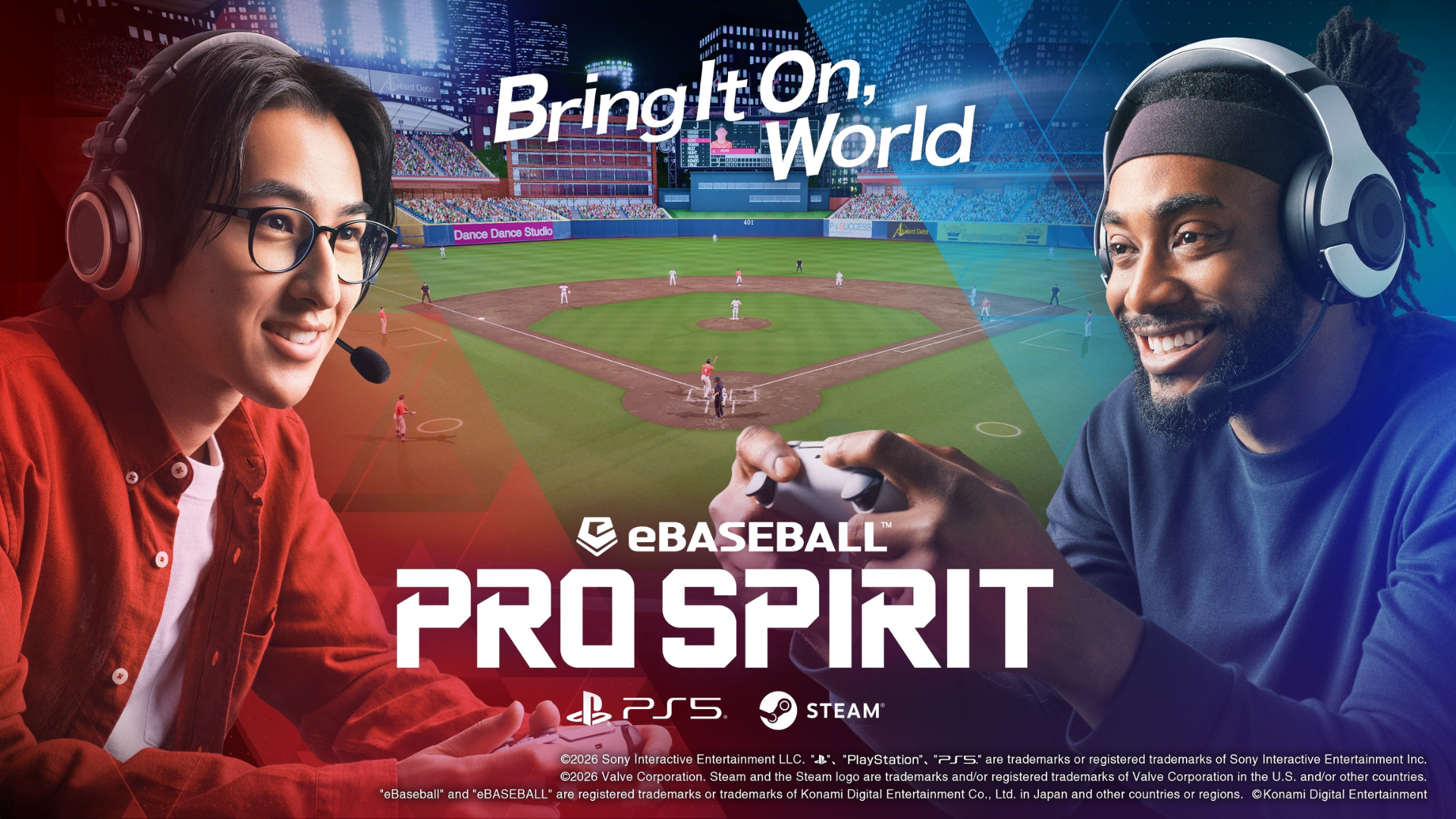 eBaseball PRO SPIRIT chega grátis ao PS5 e Steam