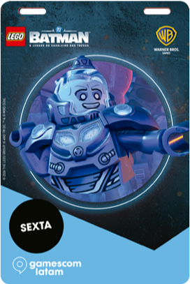 4c47d39e-9c94-aee9-7508-ea9740556488 gamescom latam aposta em LEGO Batman e transforma credenciais em item colecionável