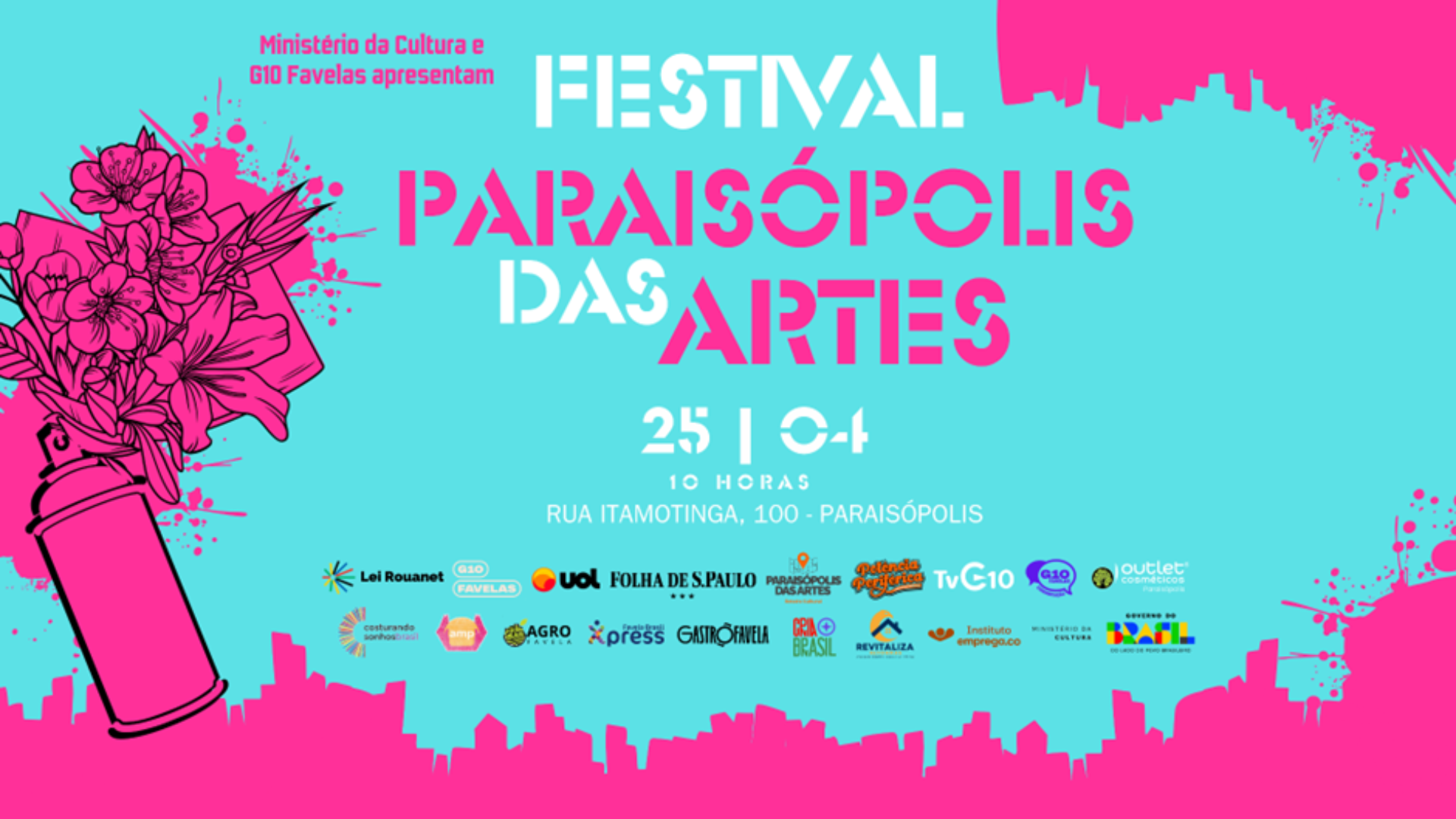 Festival Paraisópolis das Artes reúne programação gratuita e destaca cultura periférica em São Paulo