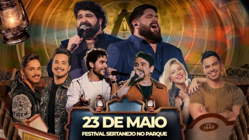 Hopi Hari transforma parque em festival sertanejo com shows de Cezar Menotti & Fabiano e Bruninho & Davi