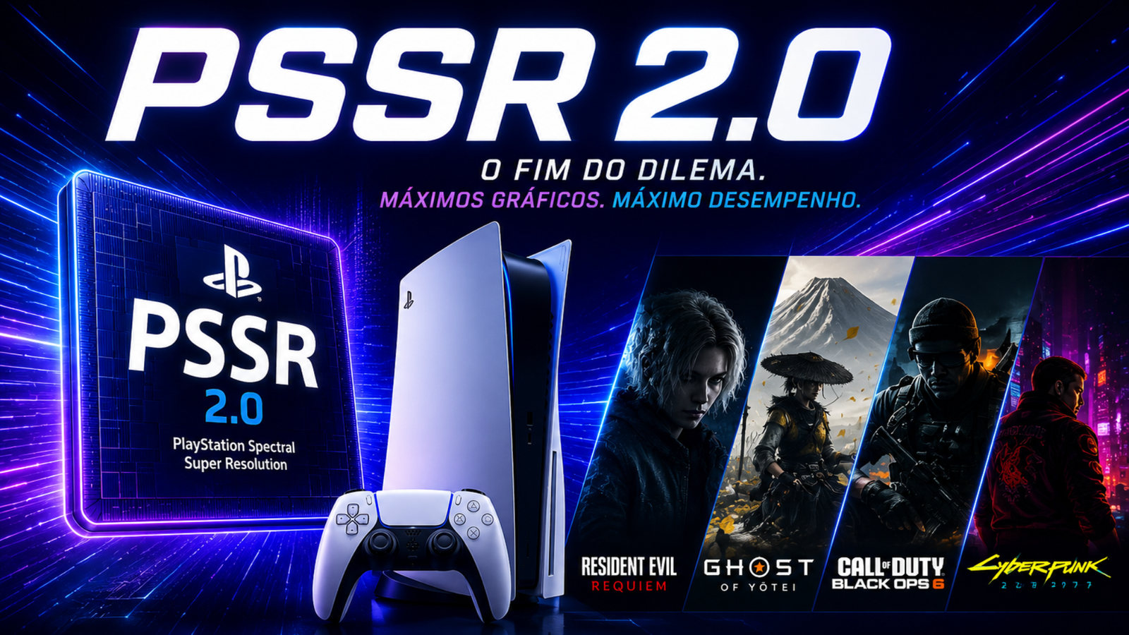 PSSR 2.0 no PS5 Pro acaba com dilema entre gráficos e FPS