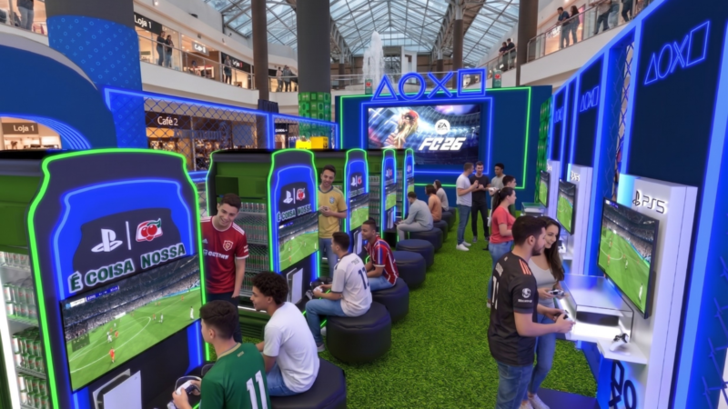 Guaraná Antarctica e PlayStation levam PS5 gratuito e final da Liga Guaraná para São Paulo