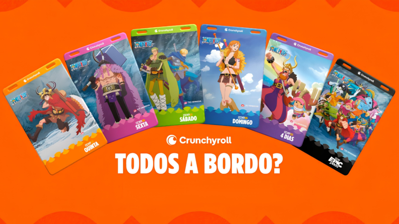 Crunchyroll e CCXP anunciam One Piece nas credenciais da CCXP26