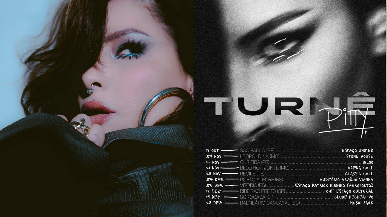 Pitty anuncia primeiras datas da turnê de seu novo álbum