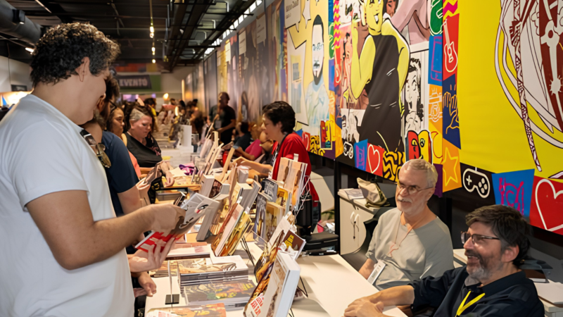 Alameda dos Artistas na Bienal do Livro de São Paulo
