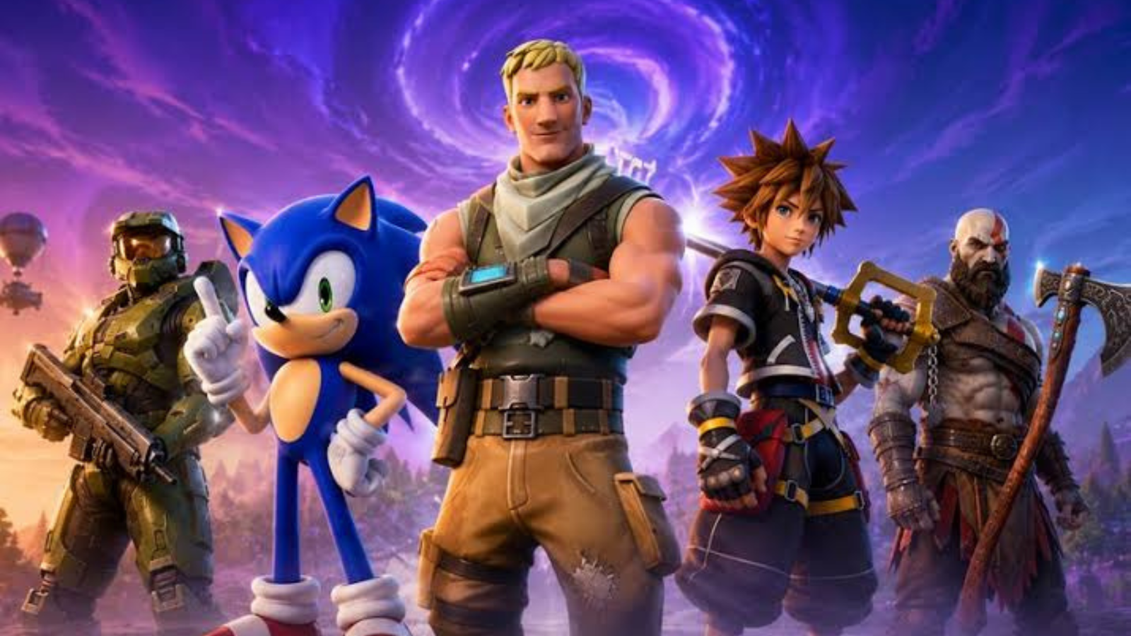 Fortnite recebe atualização Override com Sonic, Kingdom Hearts e mais
