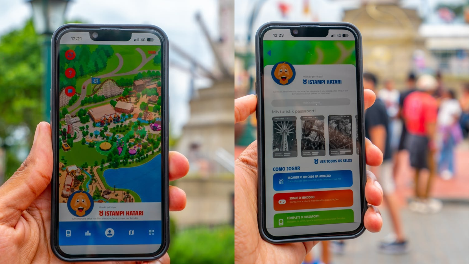 Hopi Hari lança jogo com missões e recompensas para visitantes do parque